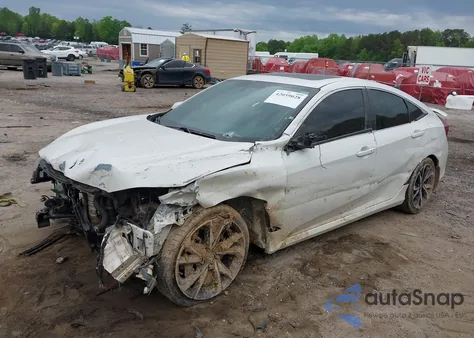 2019 Honda Civic Si from USA, damaged, VIN 2HGFC1E51KH701626